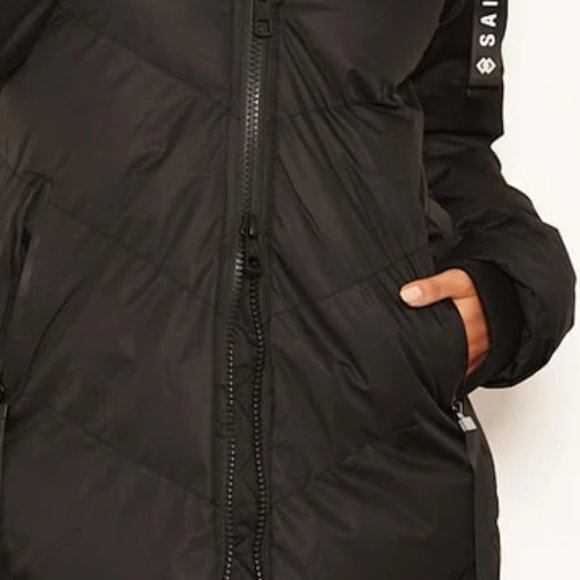Longline Hood Puffer Jacket 